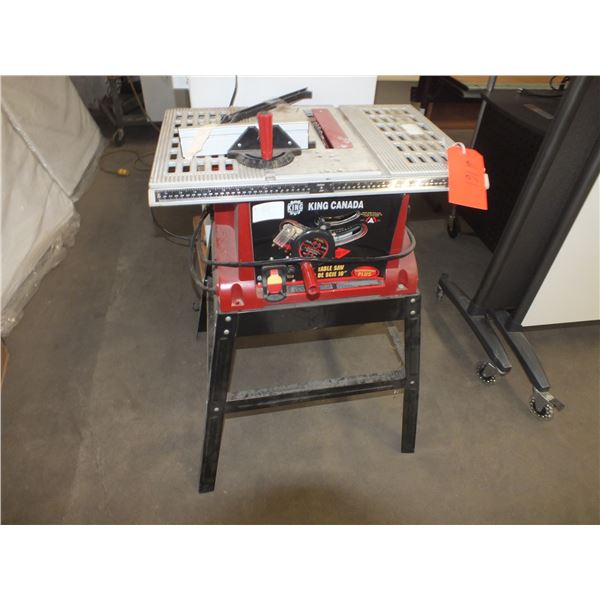 King Canada 10" Table Saw