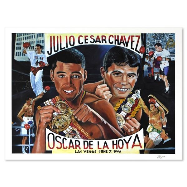 Julio Cesar Chavez vs Oscar De La Hoya by Teague,
