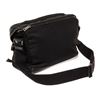 Image 4 : Prada Black Tessuto Double Buckle Flap Bag