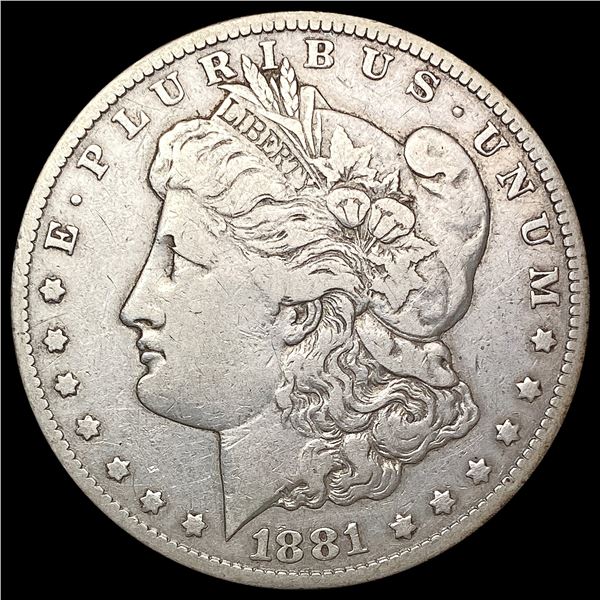 1881-CC Morgan Silver Dollar LIGHTLY CIRCULATED