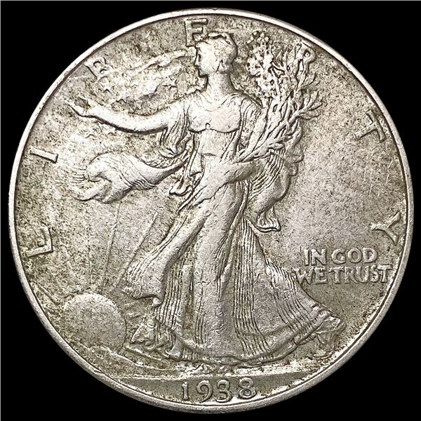 1938-D Walking Liberty Half Dollar CLOSELY UNCIRCULATED
