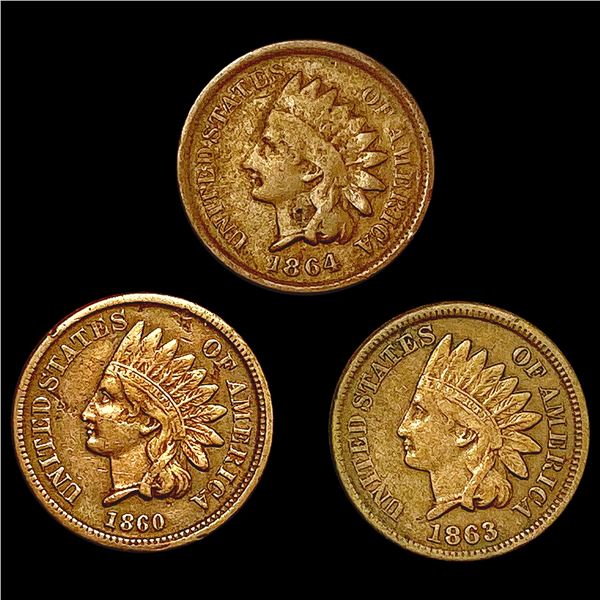 [3] 1860-1864 Indian Head Cent HIGH GRADE