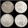 Image 2 : [4] 1898-S&1899-O Morgan Silver Dollar HIGH GRADE