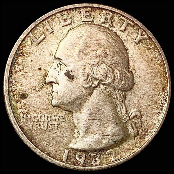 1932-S Washington Silver Quarter CLOSELY UNCIRCULATED