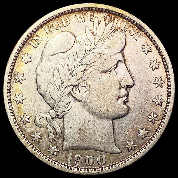 1900-O Barber Half Dollar NEARLY UNCIRCULATED