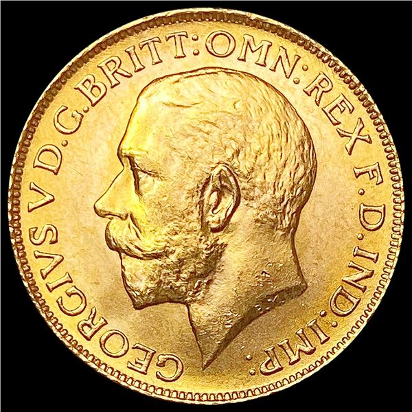 1925 .2355oz Gold G.Britain Sovereign UNCIRCULATED