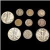 Image 1 : [10] 1866-1945 U.S. Varied Coinage HIGH GRADE