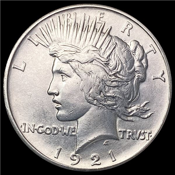 1921 Silver Peace Dollar CLOSELY UNCIRCULATED