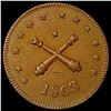 Image 1 : 1863 U.S. Military Token NEARLY UNCIRCULATED