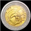Image 1 : 1986 1/4oz Gold Liberty $5 SUPERB GEM BU