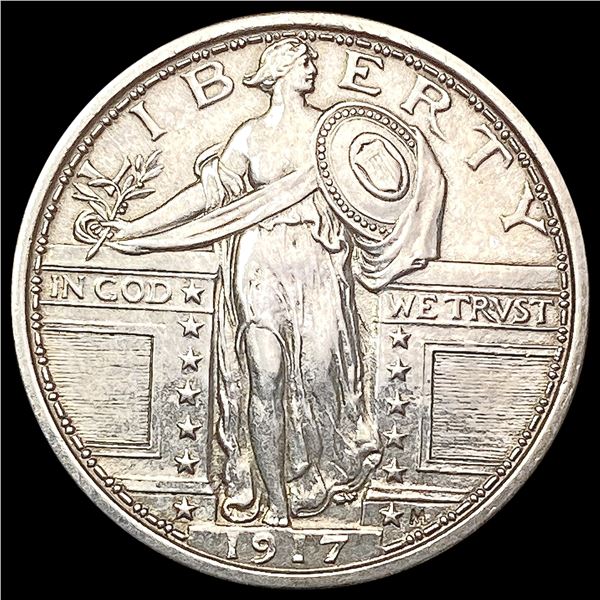 1917 T1 Standing Liberty Quarter CLOSELY UNCIRCULATED