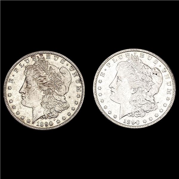 [2] 1890-S Morgan Silver Dollar UNCIRCULATED