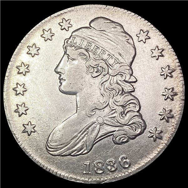1836 Capped Bust Half Dollar CLOSELY UNCIRCULATED