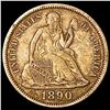Image 1 : 1890 Seated Liberty Dime LIGHTLY CIRCULATED