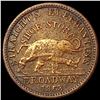 Image 1 : 1863 Civil War Token; Shoe Store Albany NY CLOSELY UNCIRCULATED