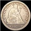 Image 1 : 1873 Arrows Seated Liberty Quarter NICELY CIRCULATED