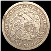 Image 2 : 1873 Arrows Seated Liberty Quarter NICELY CIRCULATED
