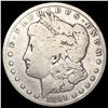 Image 1 : 1891-CC Morgan Silver Dollar NICELY CIRCULATED