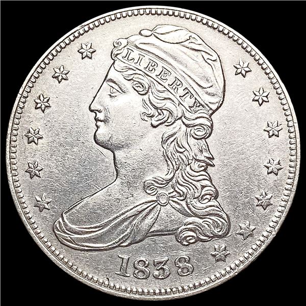 1838 Capped Bust Half Dollar UNCIRCULATED