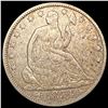 Image 1 : 1854 Arrows Seated Liberty Half Dollar LIGHTLY CIRCULATED