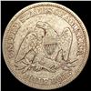 Image 2 : 1854 Arrows Seated Liberty Half Dollar LIGHTLY CIRCULATED