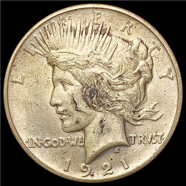1921 Silver Peace Dollar CLOSELY UNCIRCULATED