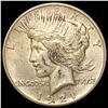 Image 1 : 1921 Silver Peace Dollar CLOSELY UNCIRCULATED