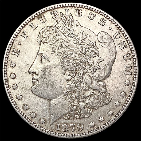 1879-S Rev'78 Morgan Silver Dollar CLOSELY UNCIRCULATED