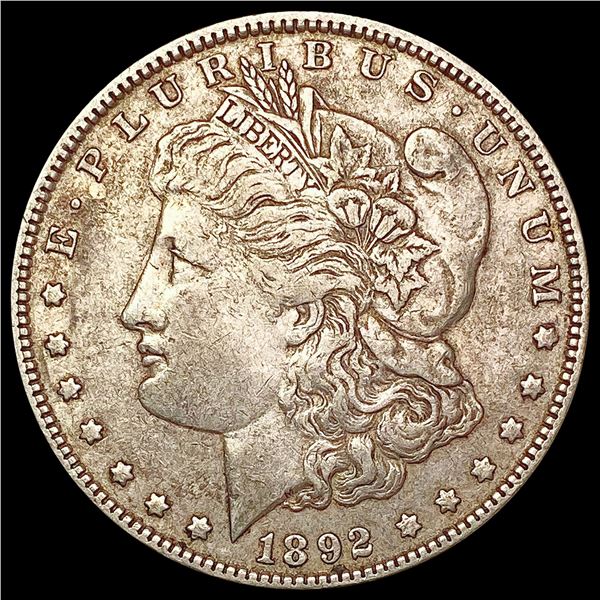 1892 Morgan Silver Dollar CLOSELY UNCIRCULATED