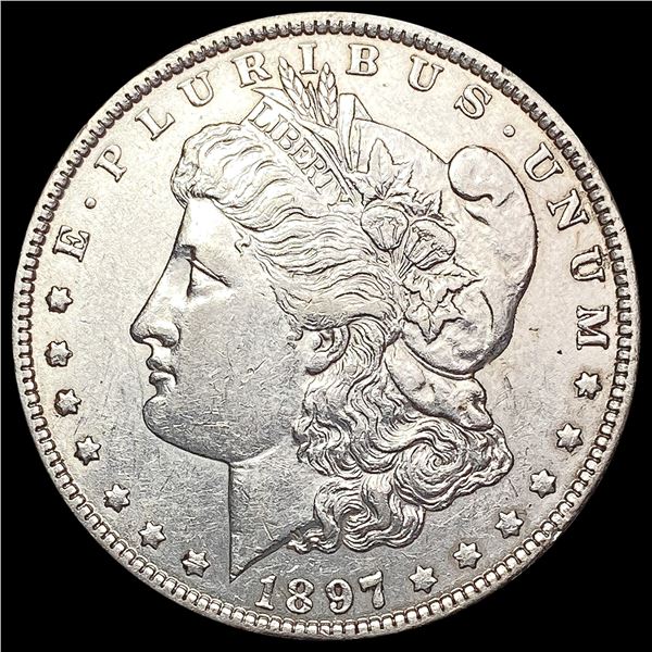 1897-O Morgan Silver Dollar CHOICE AU