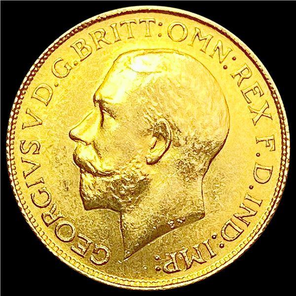 1911 Great Britain Gold Sovereign 0.2355oz UNCIRCULATED