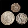 Image 2 : 1854-1916 Varied US Coinage Lot [3 Coins] HIGH GRADE
