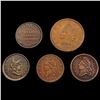 Image 1 : 1863  Varied Civil War Tokens Lot [5 Coins] HIGH GRADE