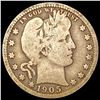 Image 1 : 1905-O Barber Quarter NICELY CIRCULATED