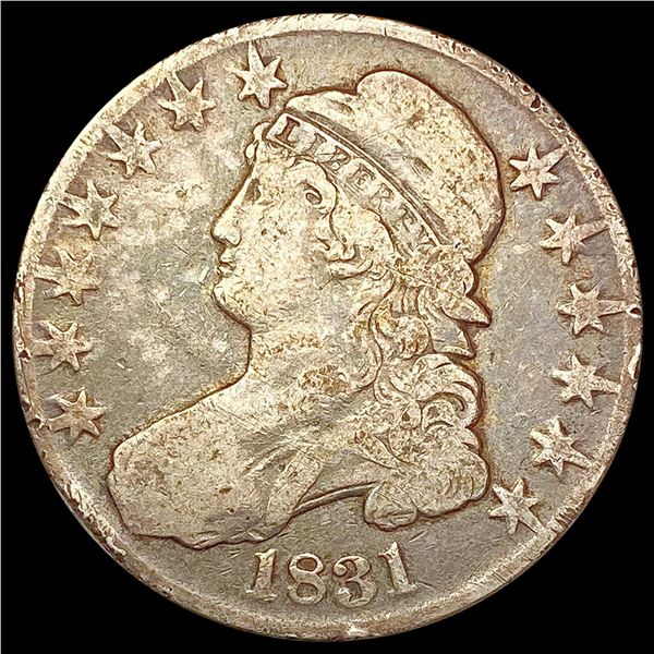 1831 Capped Bust Half Dollar NICELY CIRCULATED