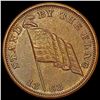 Image 1 : 1863 Civil War Token; Cannon Peace Maker CLOSELY UNCIRCULATED