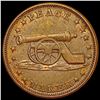 Image 2 : 1863 Civil War Token; Cannon Peace Maker CLOSELY UNCIRCULATED