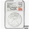Image 1 : 2021-S Silver Eagle NGC MS70