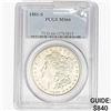 Image 1 : 1881-S Morgan Silver Dollar PCGS MS66