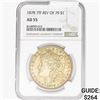Image 1 : 1878 REV79 Morgan Silver Dollar NGC AU55