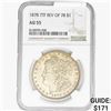 Image 1 : 1878 REV78 Morgan Silver Dollar NGC AU55