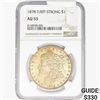 Image 1 : 1878 7/8TF Morgan Silver Dollar NGC AU53