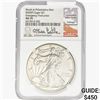 Image 1 : 2021-S Silver Eagle NGC MS70