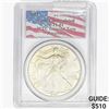 Image 1 : 2001 Silver Eagle PCGS Gem UNC  WTC Ground Zero