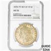 Image 1 : 1878 REV79 Morgan Silver Dollar NGC AU55