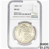 Image 1 : 1886-S Morgan Silver Dollar NGC MS62