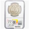 Image 2 : 1878 REV78 Morgan Silver Dollar NGC AU55