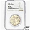 Image 1 : 1928 Oregon Trail Half Dollar NGC MS65