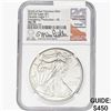 Image 1 : 2021-S Silver Eagle NGC MS70