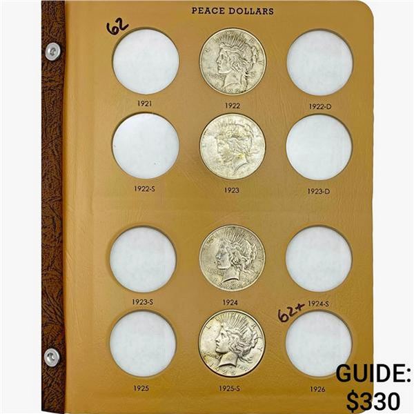 1922-1925 [4] Peace Dollar Album